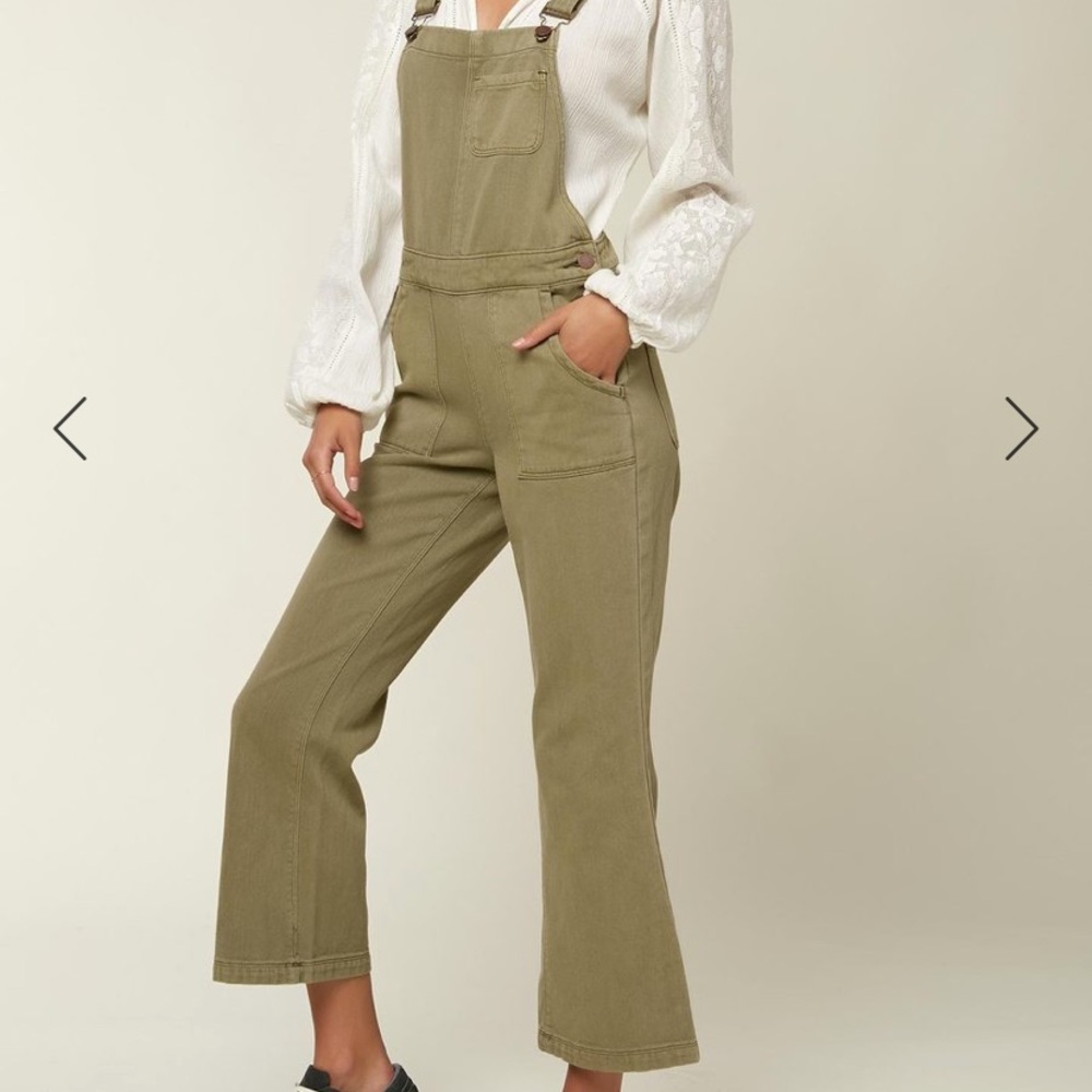 O’Niell olive overalls - New with tags!